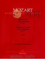 concerto in D major for piano And Orchestra >>No.20<< KV 466 piano reduction BA 4873a   1990  PDF电子版封面    W.A.Mozart 