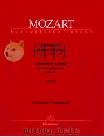 concerto in G major for piano And Orchestra >>No.17<< KV 453 piano reduction BA 5384a   1991  PDF电子版封面    W.A.Mozart 