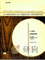 sonatina for oboe clarinet in si? E fagotto partitura E voci   1959  PDF电子版封面    M.Spisak 