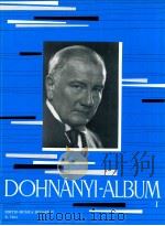 Dohnányi-Album Ⅰ zongorára-für klavier Z. 7464   1950  PDF电子版封面    Dohnányi 