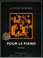 claude Debussy Pour le piano SOLYMOS Z.6055   1972  PDF电子版封面     