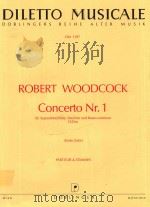 diletto musicale DM 1197 Concerto Nr.1 für Sopranblockfl?te Streicher und Basso continuo D-dur Grete   1995  PDF电子版封面     