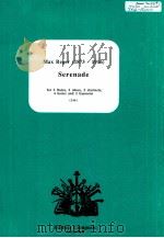 Serenade for 2 flute 2 oboes 2 clarinets 4 horns and 2 bassoons 246     PDF电子版封面    Max Reger 