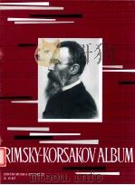 Rimsky-Korsakov Album pour piano Z.13 817   1991  PDF电子版封面     