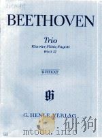 TRIO für Klavier Fl?te und Fagott WoO 37 343   1981  PDF电子版封面    beethoven 