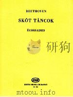Skót Táncok Ecossaises Z.116   1950  PDF电子版封面    Beethoven 
