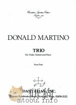 Trio for violin clarinet and piano number 528   1998  PDF电子版封面     