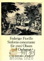sinfonia concertante f-dur für zwei oboen und orchester GM 262   1976  PDF电子版封面     