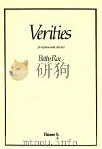 Verities for soprano and clarinet   1972  PDF电子版封面    Charles Causley betty roe 