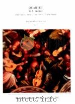 Quartet in C minor for violin viola violoncello and piano op.13     PDF电子版封面    Richard Strauss 