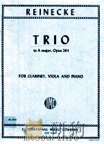 Trio in A major     PDF电子版封面    opus 264 for clarinet viola an 