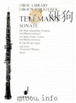 Sonate B-Dur /Si Bemol majeur/B flat major fur Oboe Querflote Violine und Basso continuo OBB 21   1969  PDF电子版封面     