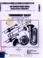 Tournament Galop for brass Quintet Grade 5   1998  PDF电子版封面     