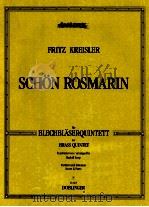 Schon Rosmarin brass quintet 36665   1995  PDF电子版封面     