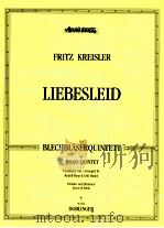 Liebesfreud brass quintet 36664   1995  PDF电子版封面     