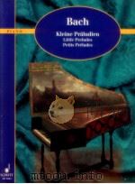 little Preludes piano ED 9003   1996  PDF电子版封面     