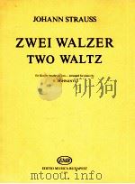 two Waltz arranged for piano Z.2651   1950  PDF电子版封面     