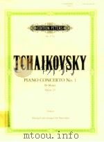 edition peters No.3775a Piano Concerto No.1 B? Minor Op.23 Abridge and arranged for Piano Solo   1950  PDF电子版封面    Peter Ilyich Tchaikovsky 