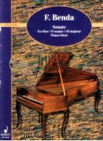 Sonate E? major Klavier vierh?ndig Piano Duet ED 9020   1998  PDF电子版封面     