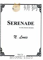 Serenade for oboe bassoon and piano   1996  PDF电子版封面    N.Louis 