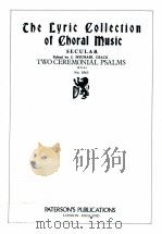 Two Ceremonial Psalms No.1863（1952 PDF版）