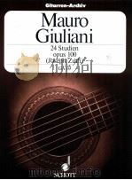 24 Studien fur Gitarre opus 100 GA 69   1929  PDF电子版封面     