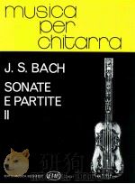 Sonate e Partite Ⅱ z.8527   1978  PDF电子版封面    Bach 