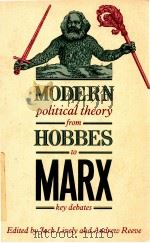 MODERN POLITICAL THEORY FROM HOBBES TO MARX KEY DEBATES（1989 PDF版）