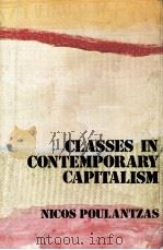 CLASSES IN CONTEMPORARY CAPITALISM   1974  PDF电子版封面     