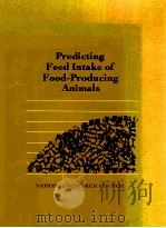 Predicting feed intake of food-producing animals（1987 PDF版）
