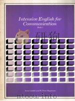 INTENSIVE ENGLISH FOR COMMUNICATION BOOK 1   1979  PDF电子版封面    ANNE LINDELL  M.PETER HAGIWARA 