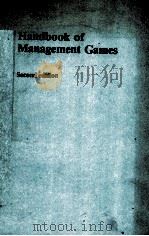 HANDBOOK OF MANAGEMENT GAMES  SECOND EDITION（1981 PDF版）