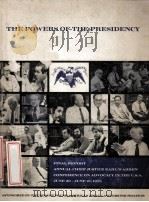 THE POWERS OF THE PRESIDENCY   1975  PDF电子版封面    FINAL REPORT 