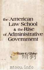 THE AMERICAN LAW SCHOOL AND THE RISE OF ADMINISTRATIVE GOVERNMENT   1982  PDF电子版封面    WILLIAM C.CHASE 