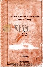 UNITED STATES PACIFIC FLEET REGULATIONS   1945  PDF电子版封面    C. W. NIMITZ 
