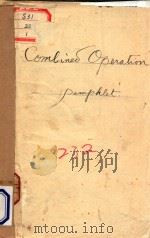 COMBINED OPERATIONS PAMPHLET NO. 5 SMOKE 1943   1943  PDF电子版封面     