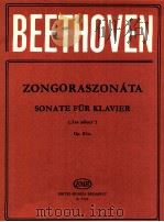Beethoven Zongoraszonáta   1959  PDF电子版封面    Beethoven 