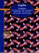 6 Ragtimes The Entertainer·Elite syncopations Original Rags·Pine Apple Rag The Cascades·Maple Leaf r（1997 PDF版）