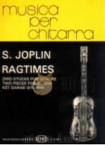 two pieces for guitar z.12183   1981  PDF电子版封面    Joplin 