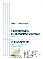 Kammermusik fur Blechblasinstrumente Heft 3 06693（1980 PDF版）