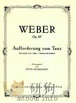 Aufforderung zum Tanz Invitation a la valse-Dance =Invitation   1947  PDF电子版封面    C.M.v.Weber 