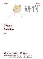 Balladen ut50100   1986  PDF电子版封面    Frederic Chopin 
