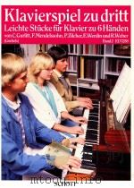 Klavierspiel zu dritt Leichte Stucke fur Klavier zu 6 Handen ED 7258 Band 2 ED 7258（1985 PDF版）