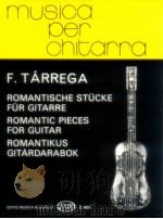 Romantic pieces for guitar z.8327（1978 PDF版）