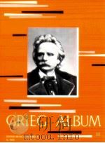 Grieg Album Ⅱ for piano z.7830     PDF电子版封面    Edvard Grieg 