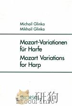 mozart variations for harp 1264   1972  PDF电子版封面     