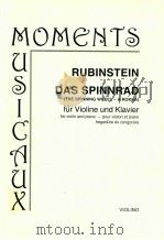 Das Spinnrad for violin and piano z.13710   1992  PDF电子版封面     