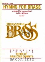 Hymns for brass arranged for brass quintet（1990 PDF版）