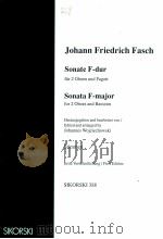 sonata f-dur for 2 oboes and bassoon   1956  PDF电子版封面     