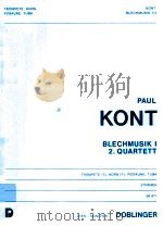 Blechmusik I 2.Quartett Trompete C Horn F Posaune Tuba Stimmen 06 671（1979 PDF版）